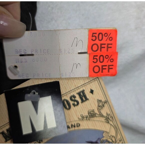 Mackintosh NE Medium Waxed Barn Jacket Corduroy Collar Fishermancore utility New - Picture 13 of 16